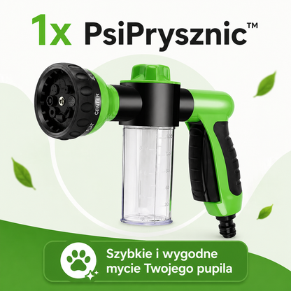 PsiPrysznic™ | Myjka Pianowa 8w1 do Szybkiej Kąpieli Psa